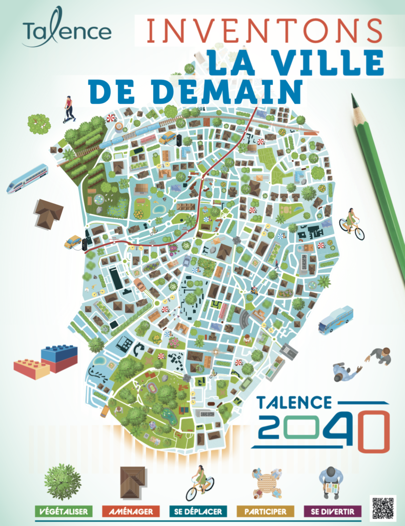 Affiche Talence 2040