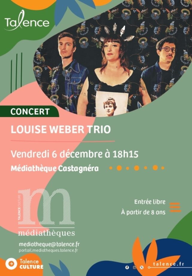 Concert Louise Weber trio