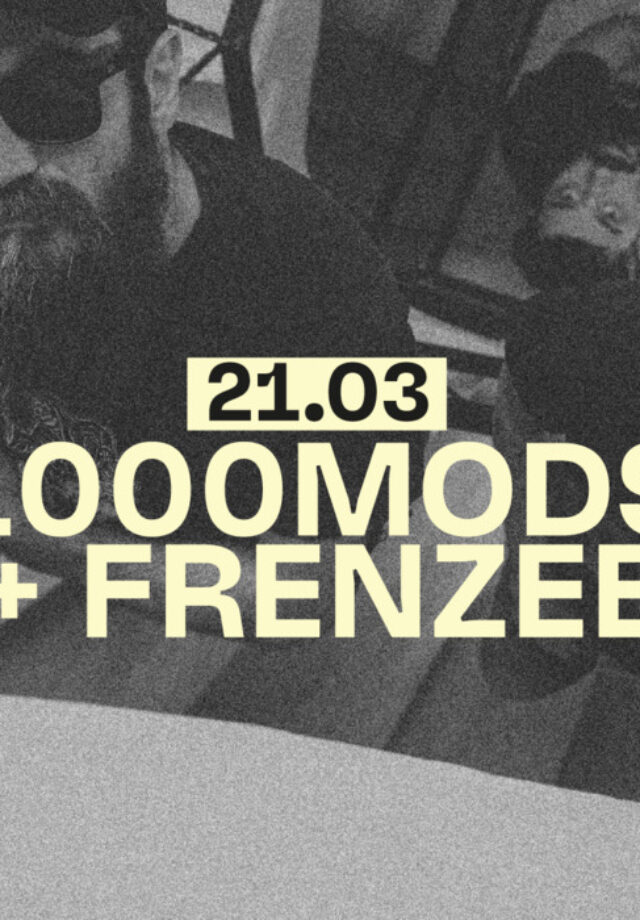 1000MODS + FRENZEE Concert stoner/punk