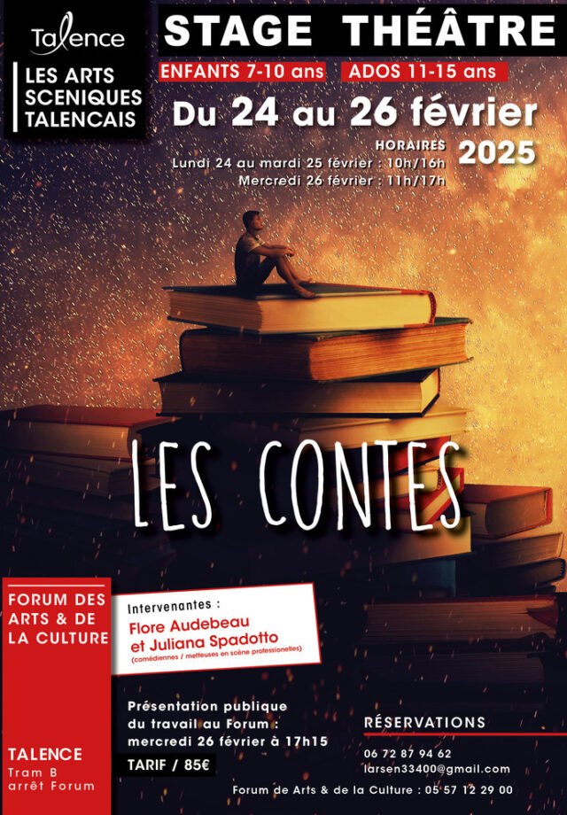 Stage de théâtre : les contes